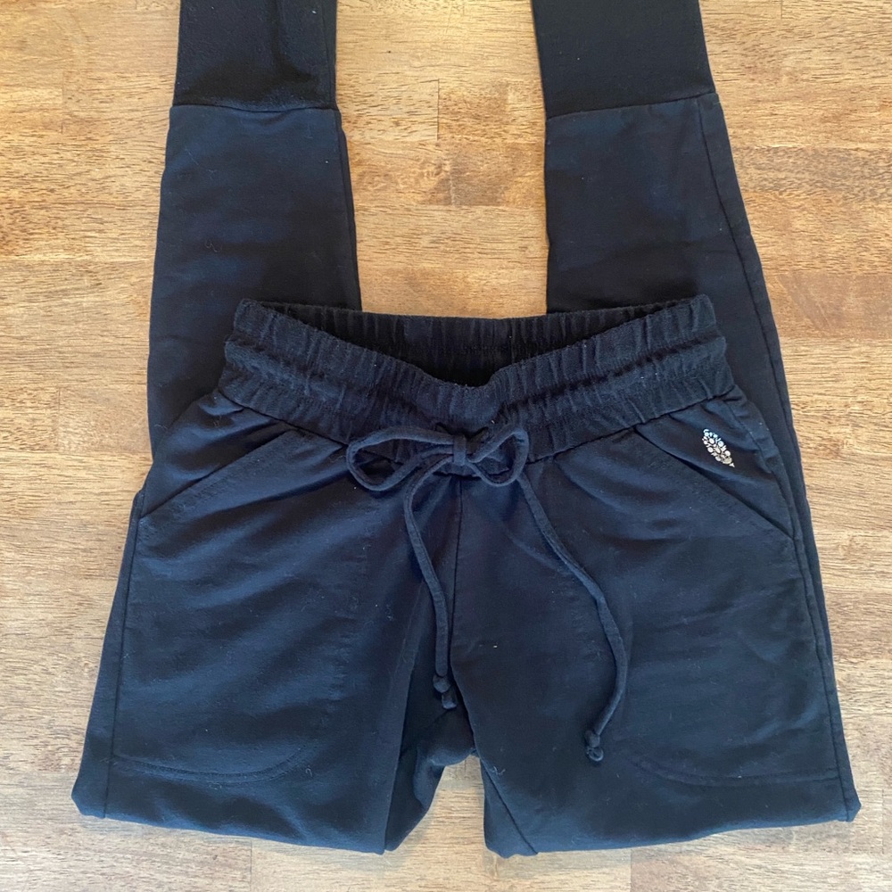 Free People Movement Black Jogger Pants